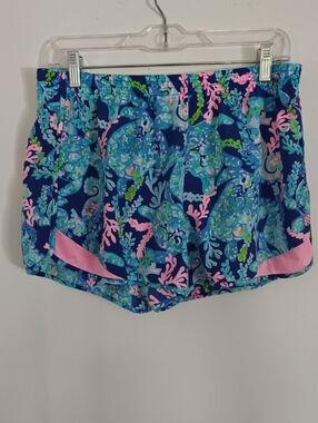 Lilly Pulitzer Luxletic Multicolor Athletic Shorts